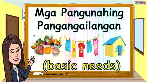 PANGANGAILANGAN: Definition of the Tagalog word .